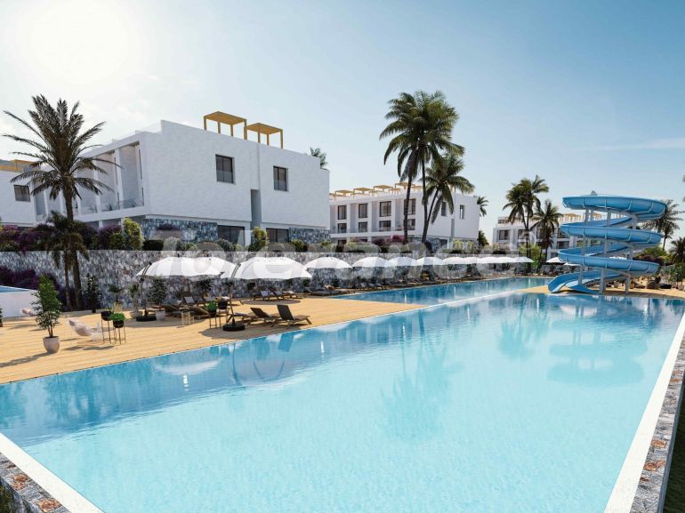 ویلا از سازنده که در گیرنه, قبرس شمالی منظره دریا استخر اقساط - خرید ملک در ترکیه - 108415