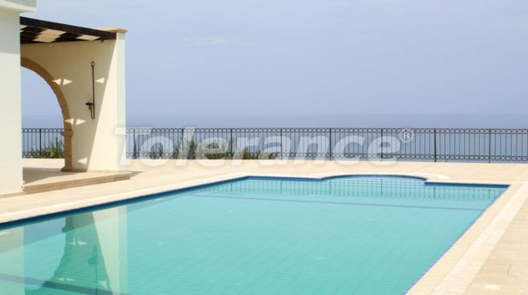 Villa in Kyrenia, Northern Cyprus with sea view with pool - buy realty in Turkey - 71387