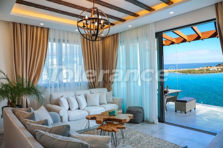 Villa from the developer in Kyrenia, Northern Cyprus with sea view with pool - buy realty in Turkey - 71836