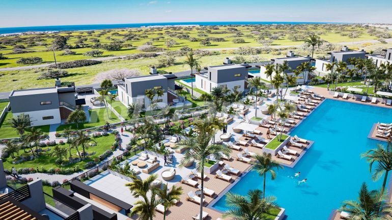 فلل من المتعهد في:في كيرينيا, قبرص الشمالية اطلالة على البحر مسبح تقسيط - 72827 فلل من المتعهد في:في كيرينيا, قبرص الشمالية اطلالة على البحر مسبح تقسيط - شراء عقار في تركيا - 72827