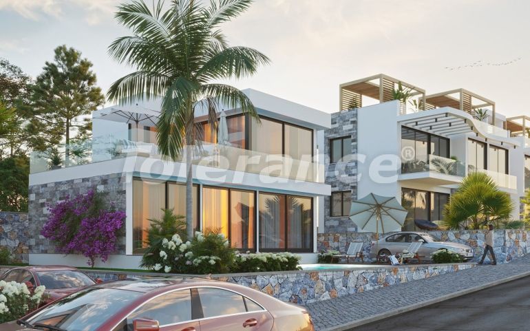 Villa vom entwickler in Kyrenia, Nordzypern meeresblick pool ratenzahlung - immobilien in der Türkei kaufen - 72980