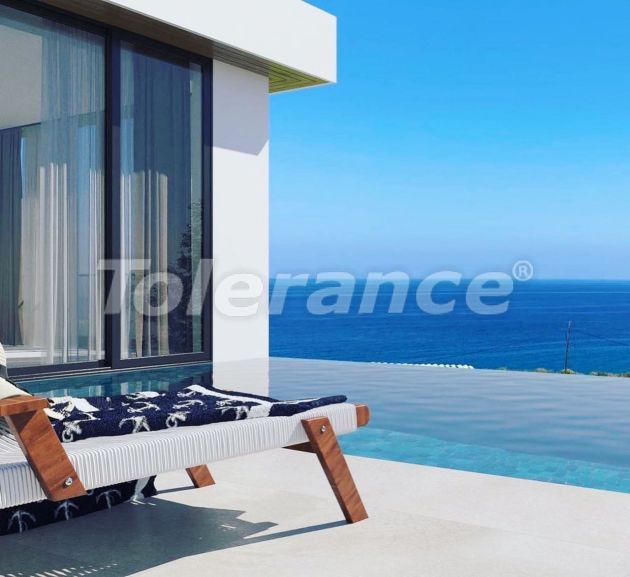 Villa from the developer in Kyrenia, Northern Cyprus with sea view with pool with installment - buy realty in Turkey - 72989