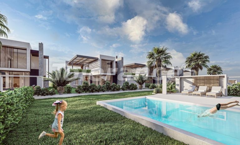 Villa from the developer in Kyrenia, Northern Cyprus with pool with installment - buy realty in Turkey - 73251