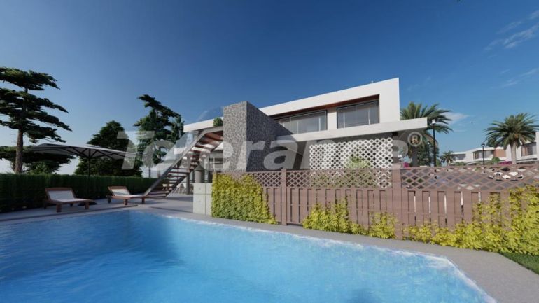 Villa du développeur еn Kyrénia, Chypre du Nord vue sur la mer piscine - acheter un bien immobilier en Turquie - 74207