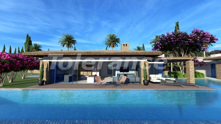 Villa from the developer in Kyrenia, Northern Cyprus with sea view with pool with installment - buy realty in Turkey - 74640