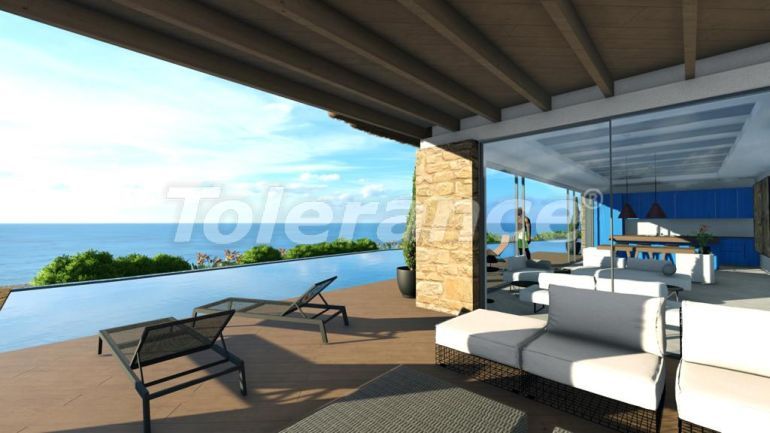 Villa from the developer in Kyrenia, Northern Cyprus with sea view with pool with installment - buy realty in Turkey - 74642