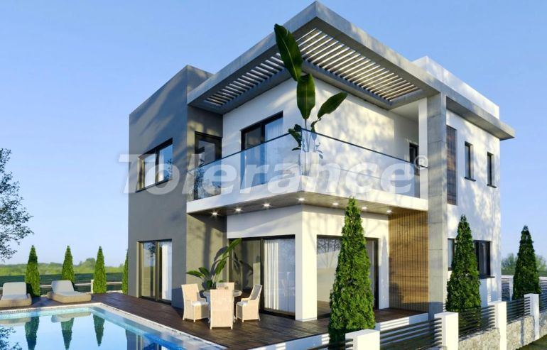 Villa van de ontwikkelaar in Kyrenie, Noord-Cyprus zeezicht zwembad afbetaling - onroerend goed kopen in Turkije - 74983