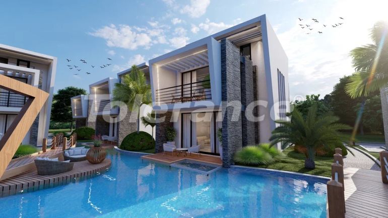 Villa in Kyrenia, Northern Cyprus with sea view with pool with installment - buy realty in Turkey - 75480