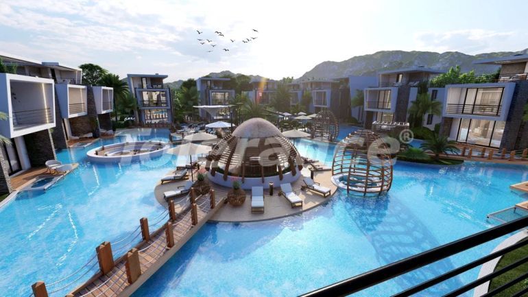 Villa in Kyrenie, Noord-Cyprus zeezicht zwembad afbetaling - onroerend goed kopen in Turkije - 75483