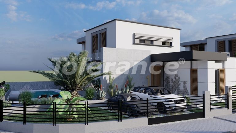 ویلا از سازنده که در گیرنه, قبرس شمالی منظره دریا استخر اقساط - خرید ملک در ترکیه - 76120