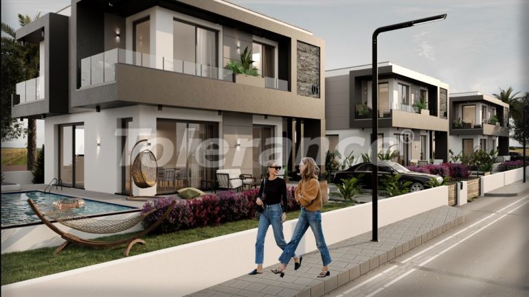 Villa from the developer in Kyrenia, Northern Cyprus with sea view with installment - 76278 Villa from the developer in Kyrenia, Northern Cyprus with sea view with installment - buy realty in Turkey - 76278