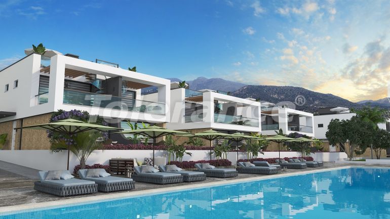 Villa in Kyrenia, Northern Cyprus with sea view with pool with installment - 76521 Villa in Kyrenia, Northern Cyprus with sea view with pool with installment - buy realty in Turkey - 76521