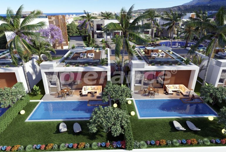 Villa in Kyrenia, Northern Cyprus with sea view with pool with installment - 76860 Villa in Kyrenia, Northern Cyprus with sea view with pool with installment - buy realty in Turkey - 76860