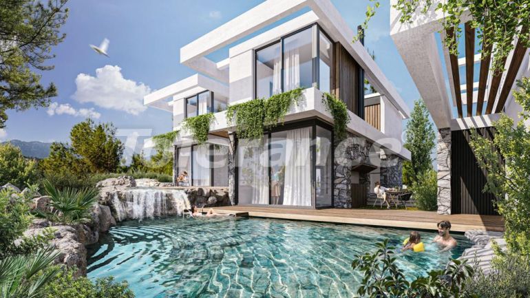 Villa from the developer in Kyrenia, Northern Cyprus with pool with installment - buy realty in Turkey - 77026