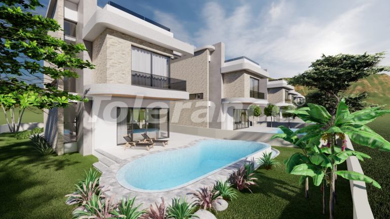 Villa van de ontwikkelaar in Kyrenie, Noord-Cyprus zeezicht zwembad afbetaling - onroerend goed kopen in Turkije - 80471