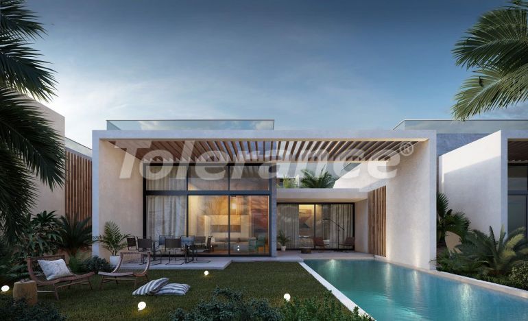 Villa du développeur еn Kyrénia, Chypre du Nord vue sur la mer piscine - acheter un bien immobilier en Turquie - 80482