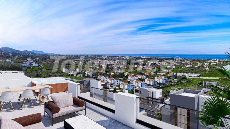 Villa from the developer in Kyrenia, Northern Cyprus with sea view with pool with installment - buy realty in Turkey - 83406