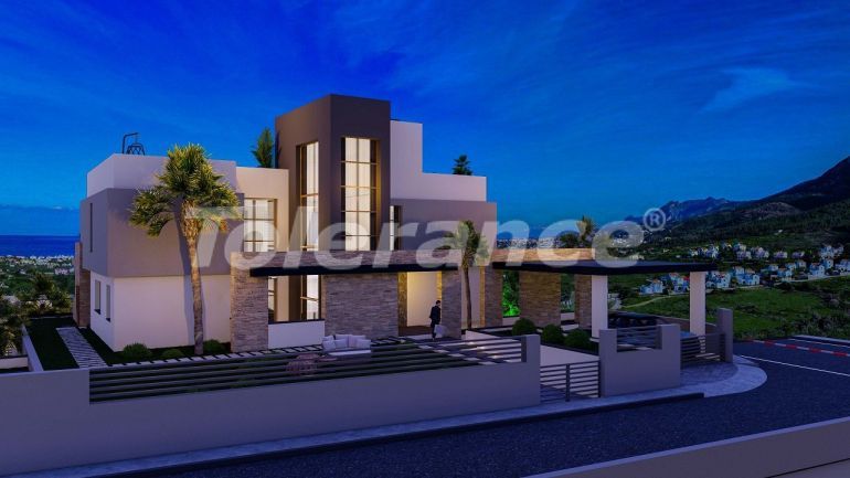 Villa from the developer in Kyrenia, Northern Cyprus with sea view with pool with installment - buy realty in Turkey - 83409