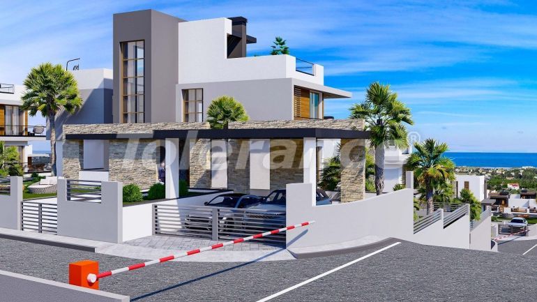 Villa from the developer in Kyrenia, Northern Cyprus with sea view with pool with installment - buy realty in Turkey - 83410