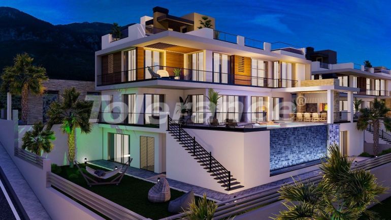 Villa from the developer in Kyrenia, Northern Cyprus with sea view with pool with installment - buy realty in Turkey - 83413
