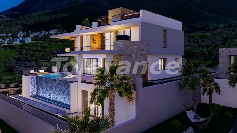 Villa from the developer in Kyrenia, Northern Cyprus with sea view with pool with installment - buy realty in Turkey - 83415
