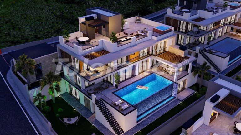 Villa from the developer in Kyrenia, Northern Cyprus with sea view with pool with installment - buy realty in Turkey - 83417