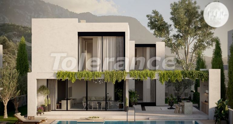 Villa van de ontwikkelaar in Kyrenie, Noord-Cyprus zwembad - onroerend goed kopen in Turkije - 83966