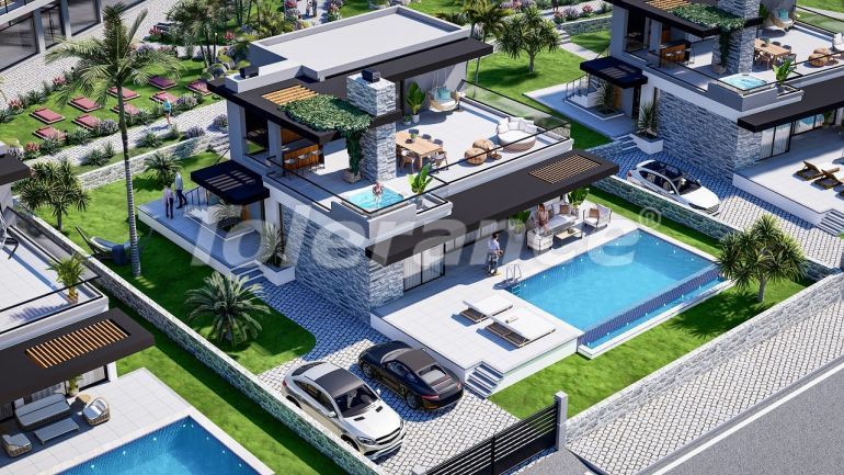 فلل من المتعهد في:في كيرينيا, قبرص الشمالية اطلالة على البحر مسبح تقسيط - 87437 فلل من المتعهد في:في كيرينيا, قبرص الشمالية اطلالة على البحر مسبح تقسيط - شراء عقار في تركيا - 87437