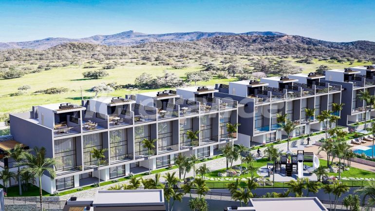 فلل من المتعهد في:في كيرينيا, قبرص الشمالية اطلالة على البحر مسبح تقسيط - 87451 فلل من المتعهد في:في كيرينيا, قبرص الشمالية اطلالة على البحر مسبح تقسيط - شراء عقار في تركيا - 87451