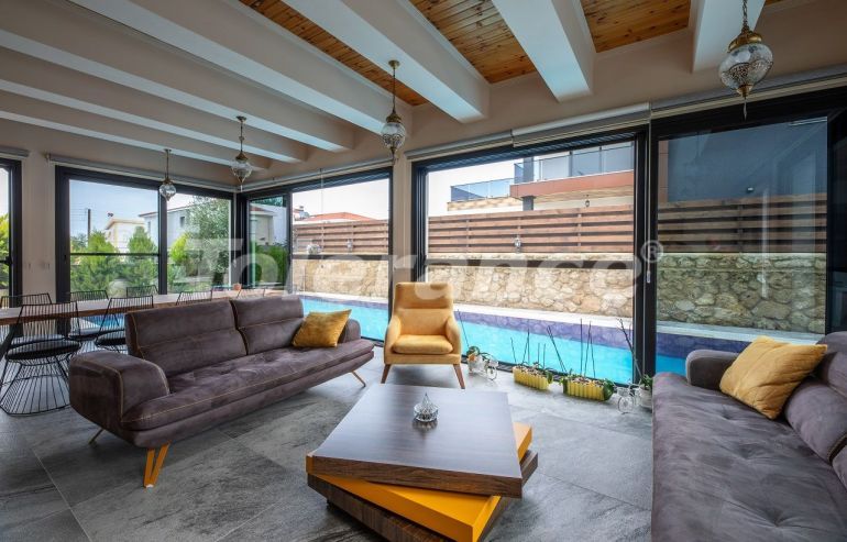 Villa in Kyrenia, Northern Cyprus with sea view with pool - buy realty in Turkey - 88190