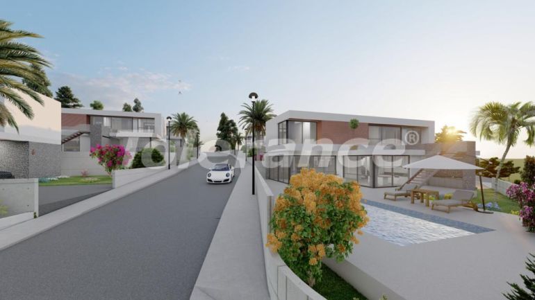 ویلا از سازنده که در گیرنه, قبرس شمالی منظره دریا استخر - خرید ملک در ترکیه - 91383