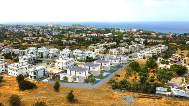 ویلا از سازنده که در گیرنه, قبرس شمالی منظره دریا استخر اقساط - خرید ملک در ترکیه - 92804