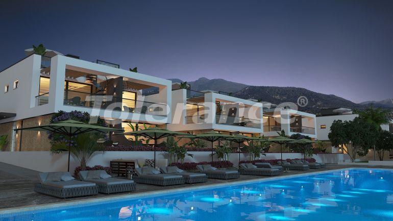 Villa in Kyrenia, Northern Cyprus with sea view with pool with installment - 93111 Villa in Kyrenia, Northern Cyprus with sea view with pool with installment - buy realty in Turkey - 93111