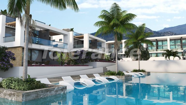 Villa in Kyrenia, Northern Cyprus with sea view with pool with installment - 93122 Villa in Kyrenia, Northern Cyprus with sea view with pool with installment - buy realty in Turkey - 93122
