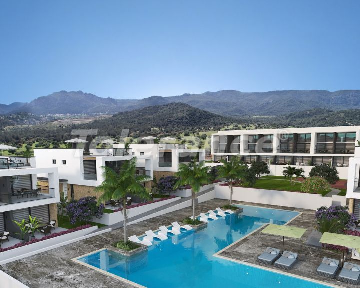 Villa in Kyrenia, Northern Cyprus with sea view with pool with installment - 93130 Villa in Kyrenia, Northern Cyprus with sea view with pool with installment - buy realty in Turkey - 93130