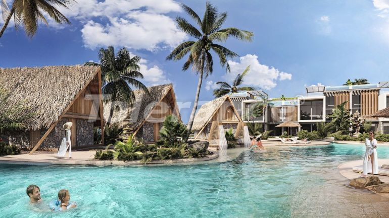 فلل من المتعهد في:في كيرينيا, قبرص الشمالية اطلالة على البحر مسبح تقسيط - شراء عقار في تركيا - 94016