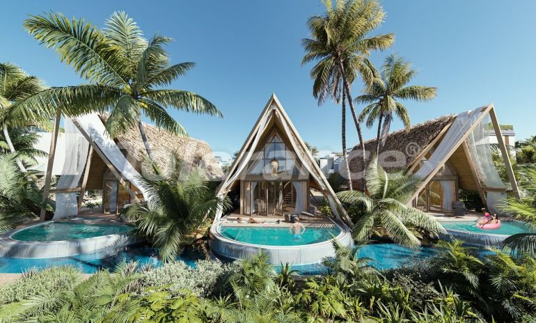 فلل من المتعهد في:في كيرينيا, قبرص الشمالية اطلالة على البحر مسبح تقسيط - شراء عقار في تركيا - 94018