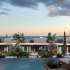 Villa du développeur еn Kyrénia, Chypre du Nord vue sur la mer piscine - acheter un bien immobilier en Turquie - 80485