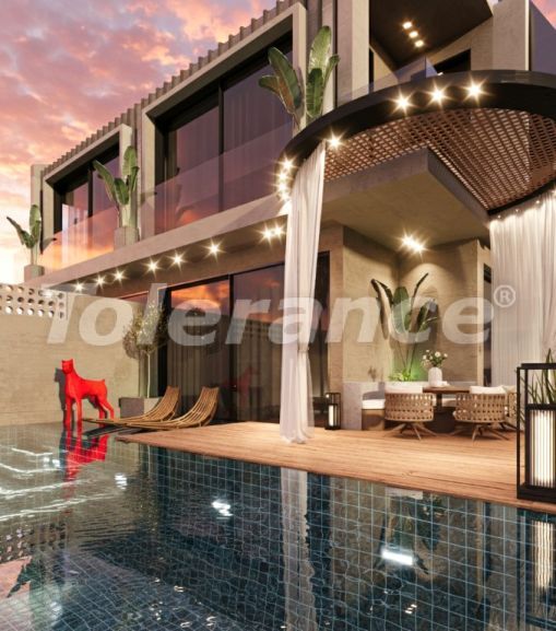Villa vom bauträger in Lara, Antalya mit pool ratenzahlung - immobilien in der Türkei kaufen - 146557