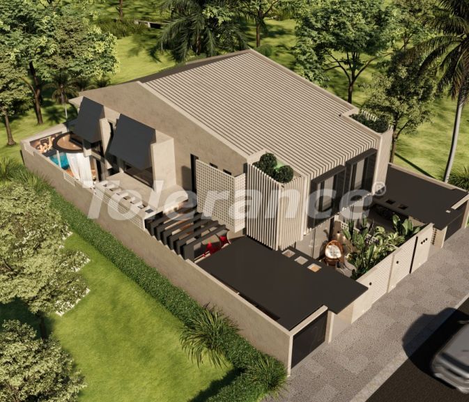 Villa vom bauträger in Lara, Antalya mit pool ratenzahlung - immobilien in der Türkei kaufen - 146571