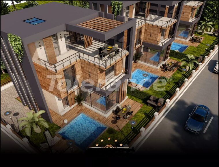 Villa from the developer in Mezitli, Mersin with pool - buy realty in Turkey - 56493