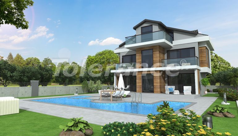 Villa from the developer in Ovacık, Fethiye with sea view with pool - buy realty in Turkey - 67503