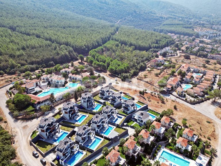 Villa in Ovacık, Fethiye with sea view with pool - buy realty in Turkey - 69972