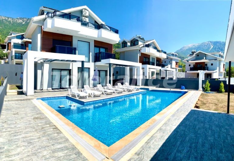 Villa in Ovacık, Fethiye with sea view with pool - buy realty in Turkey - 69989