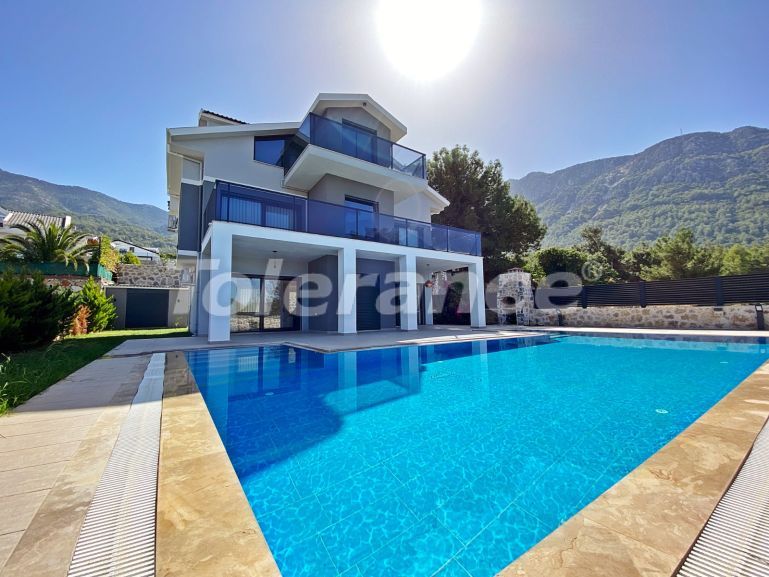 Villa in Ovacık, Fethiye meeresblick pool - immobilien in der Türkei kaufen - 70017