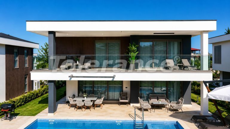 Villa from the developer in Tekirova, Kemer with pool - buy realty in Turkey - 141049