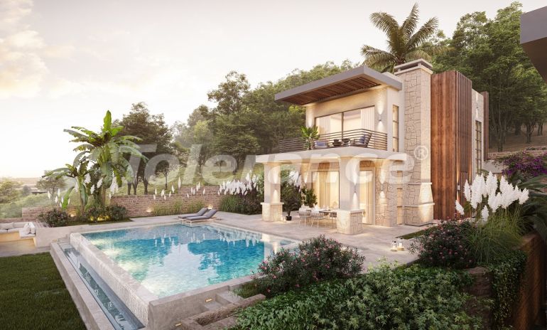 Villa van de ontwikkelaar in Yalıkavak, Bodrum zeezicht zwembad - onroerend goed kopen in Turkije - 67839