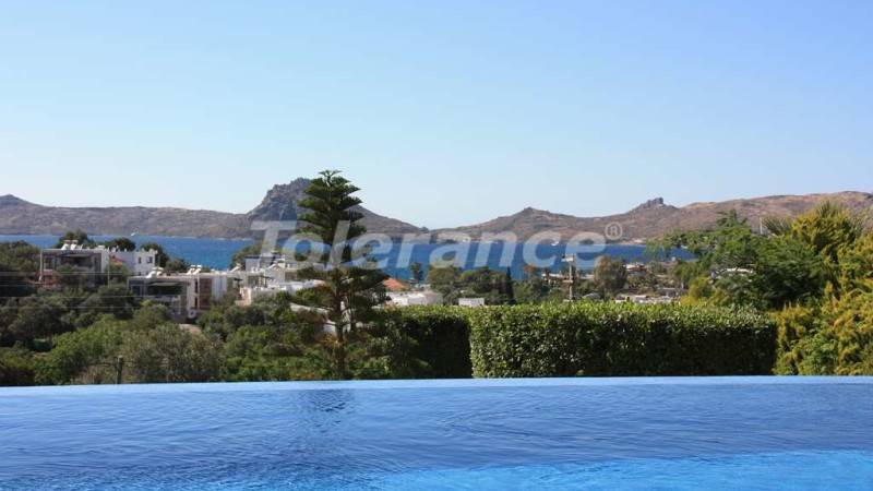 فلل من المتعهد في:في يالكيفاك, بودروم اطلالة على البحر مسبح - شراء عقار في تركيا - 12947