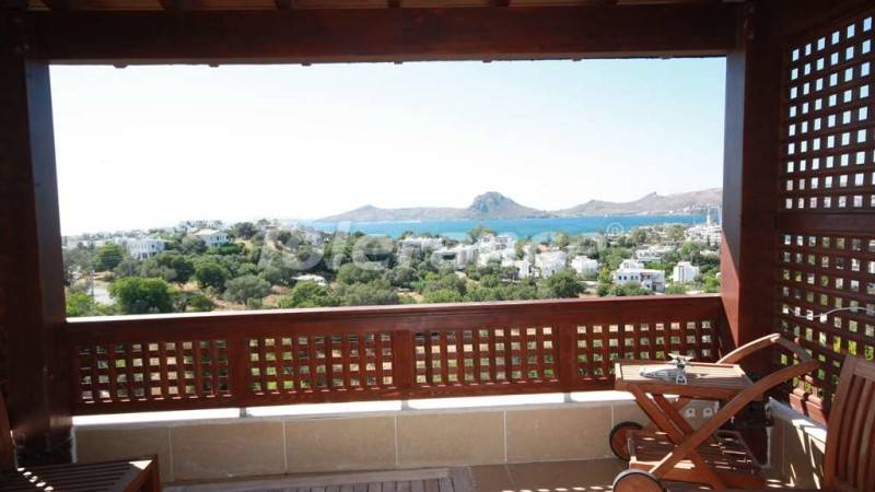 فلل من المتعهد في:في يالكيفاك, بودروم اطلالة على البحر مسبح - شراء عقار في تركيا - 12968