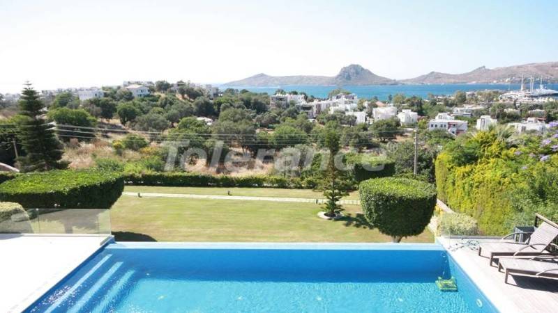 فلل من المتعهد في:في يالكيفاك, بودروم اطلالة على البحر مسبح - شراء عقار في تركيا - 12969